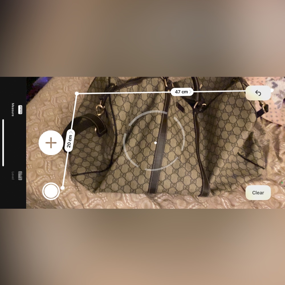 Original Gucci travelling bag.